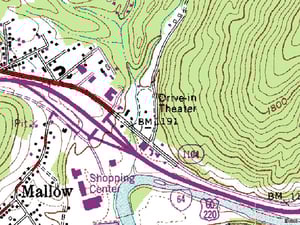 former site-SE side of town on US-60