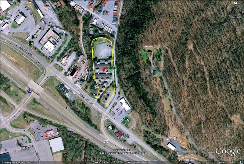 Former site-now an America's Best Inn