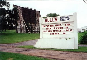 marquee and screen tower