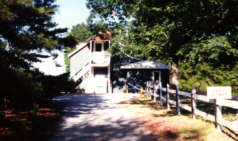 Entrance to drive-in.