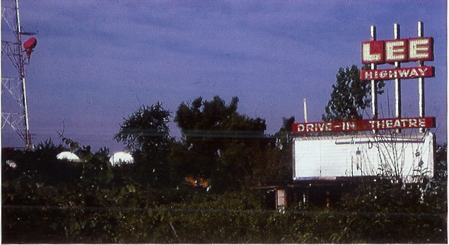 Lee Highway Drive-in Marquee abandoned