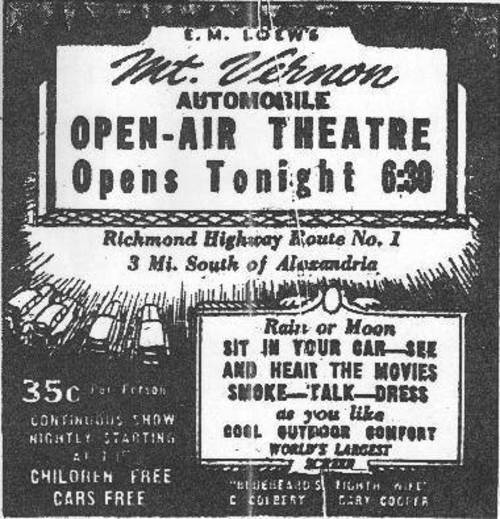 1938 opening night ad