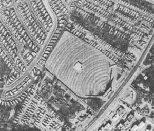 1966 aerial pic, before it was twinned about a decade later