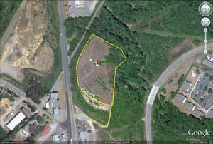 Google Earth Image of former site