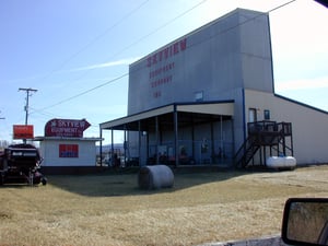 box office, screen tower