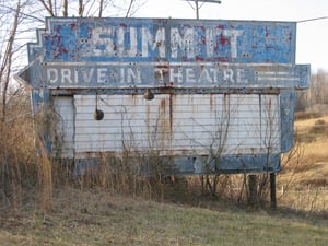 Northern side of sign.