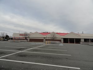 Costco and parking lot