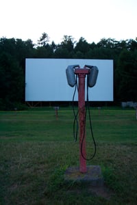 Speakers and screen.