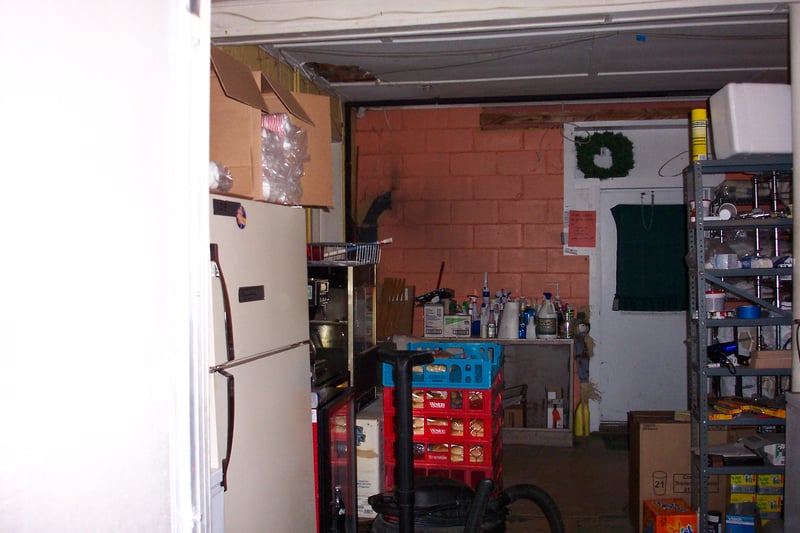 Former snack bar storage area.