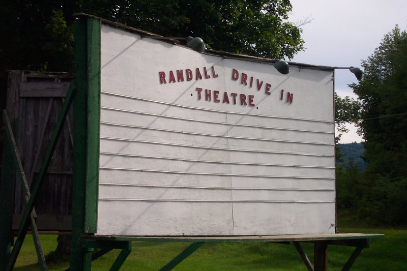 Randall Drive-In topo map