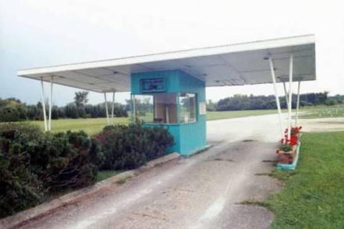 ticket booth entrance