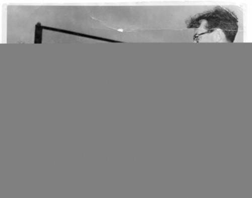 The screen and owners/managers(?) of the White River Drive in around the year it opened - 1952. Identities of persons pictured is being investigated.