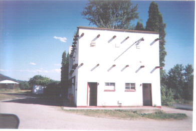 snack bar and projection booth