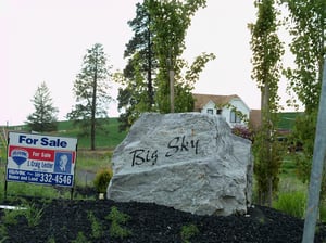 The housing developent here is named after the theater.  Only a few houses have been built so far.