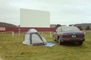 camping out, not recommended in January!