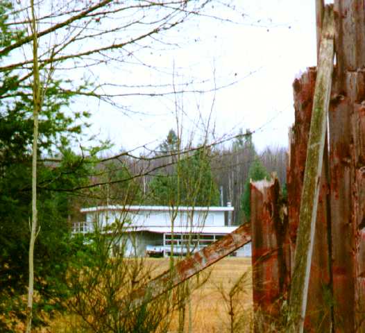 Former projection room building