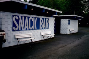 new snack bar signage