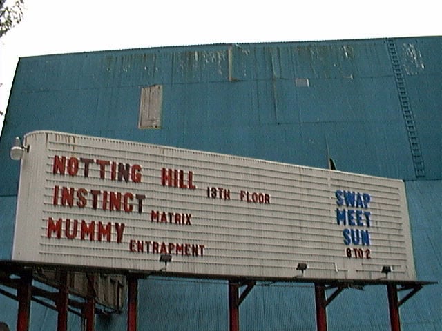 marquee and screen tower