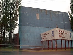 marquee and screen tower