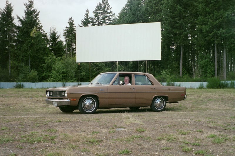 Jeff Miller in his 1972 Plymouth Valiant