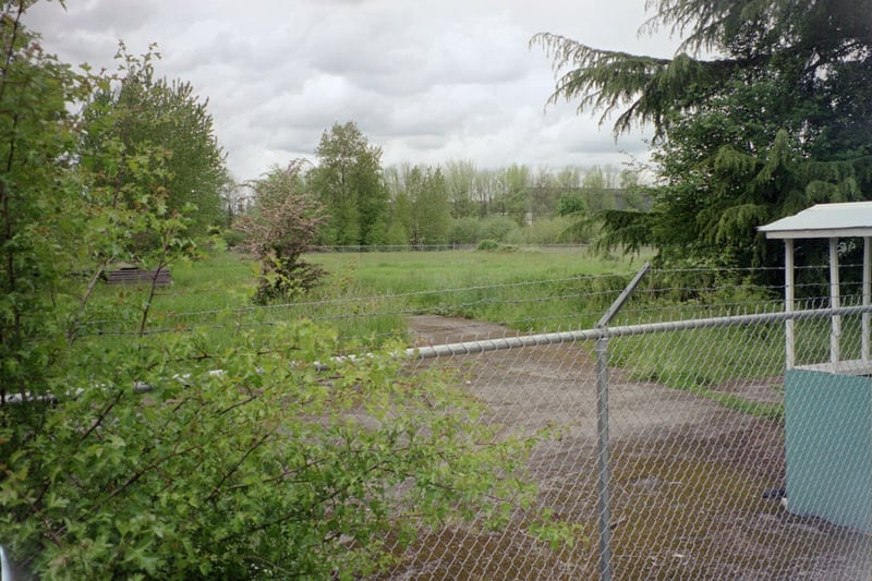 Looking towards field #2 from the entryway.