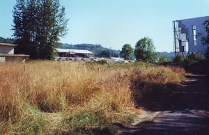 Lewis County Fairgrounds on the left. I believe they own the property now.