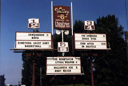 marquee; taken July, 1998