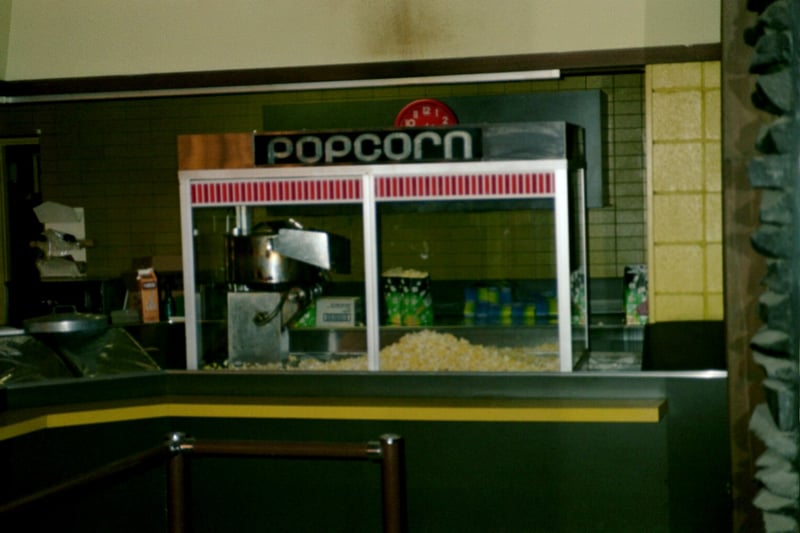 This popcorn machine came from the Woodward Park in Fresno.