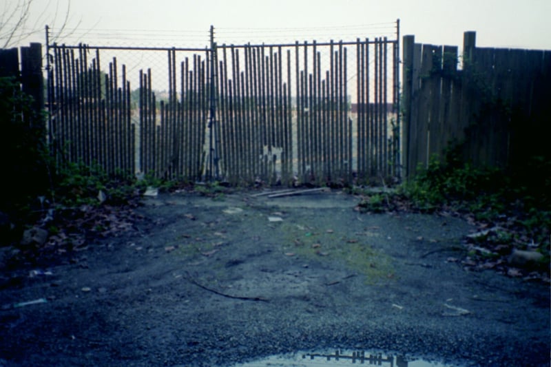 The old exit gate for Valley 3