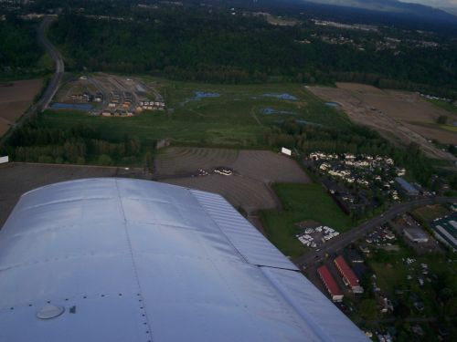 the south side, the property behind is mostlyowned by the parent company for future development.