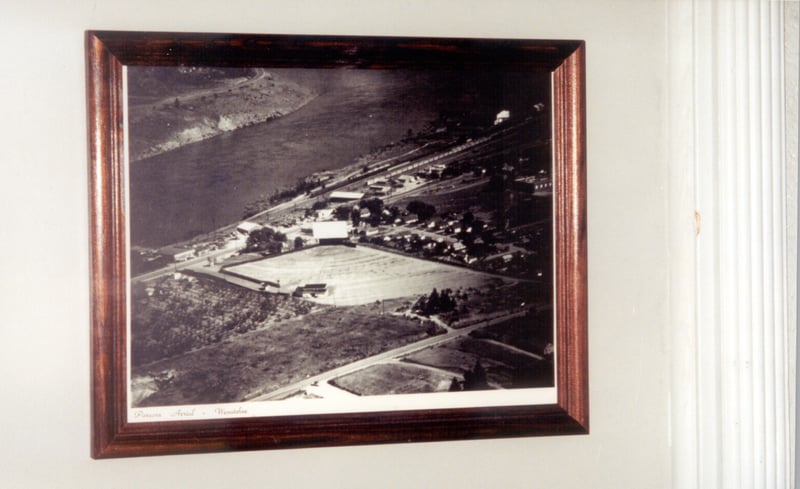 photograph with aerial view