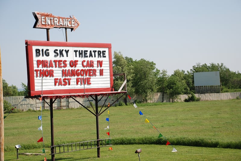 Big Sky Drive In at Wisconsin Dells, WI