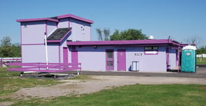 Big Sky Drive In, Wisconsin Dells, WISnack Bar  Projection booths