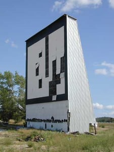 What remains of the Highway 16 screen.