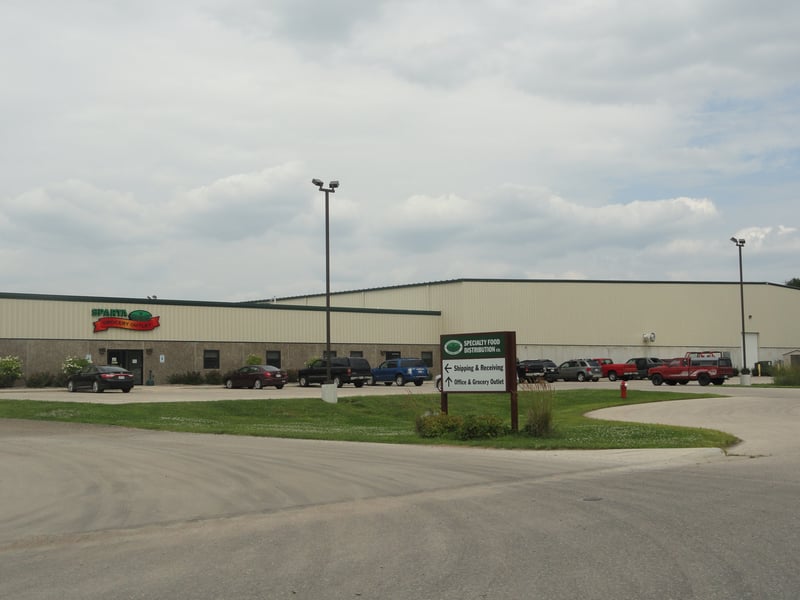 now a food distribution warehouse