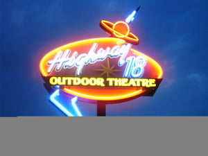 New neon sign, 2005.