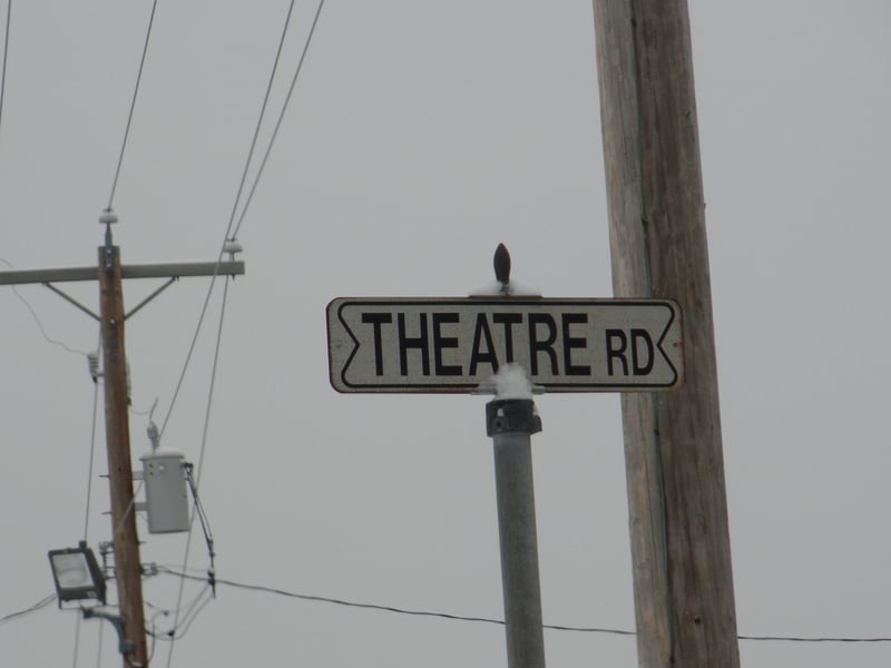 on Theatre Road