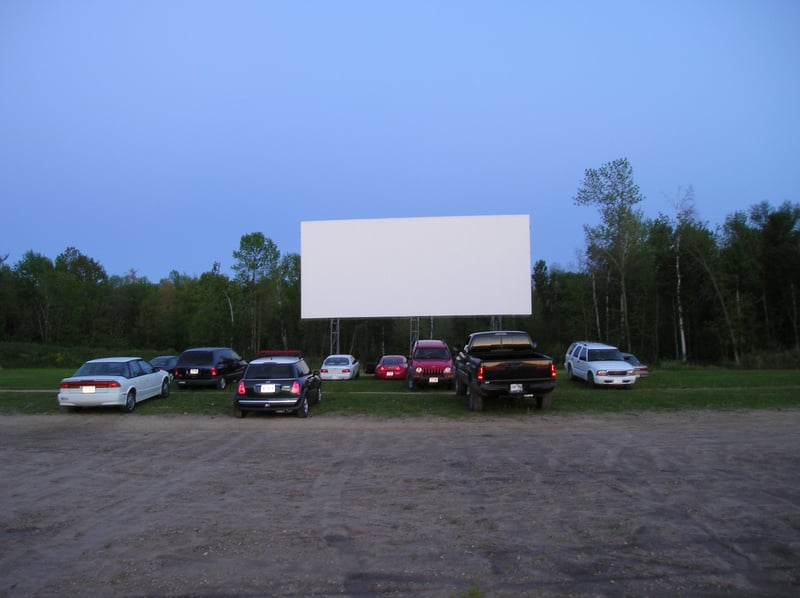 Screen with cars