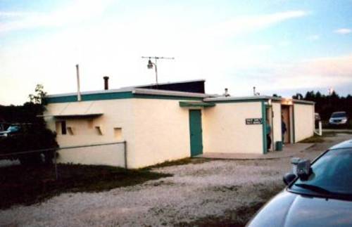 Snack bar/projection booth