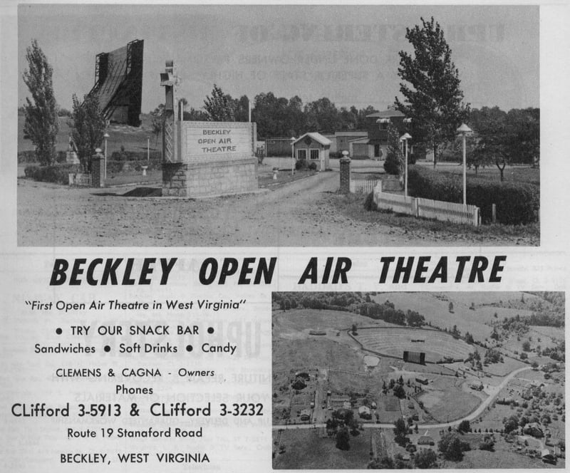 This is a photo ad from a long time ago. Unfortunately, this theatre has given way to many things and now is the home of a Super Wal Mart. I remember going there in the early 90's before it closed.