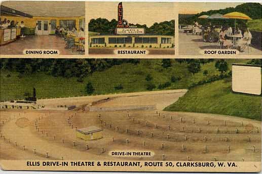 Picture postcard of the facillities from the 1940s!