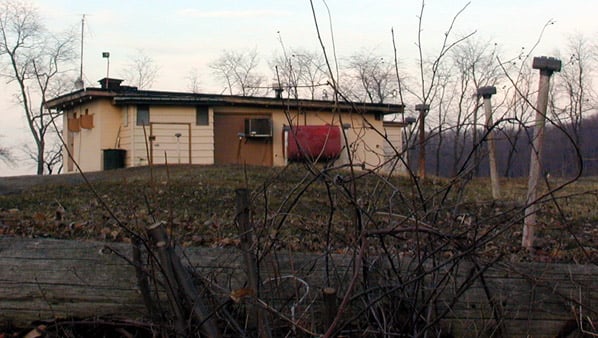 projection building; taken February 23, 2000