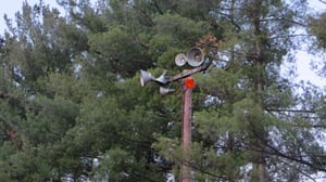 Flood Lights , moon lights used at intermission and end of night