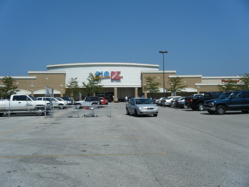 former site now a K-Mart store