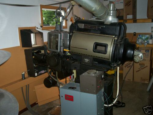 Projection booth.