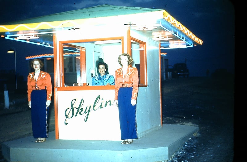 Skyline ticket booth