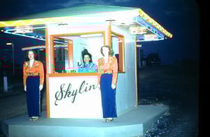 Skyline ticket booth