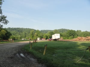 Former site now a logging company