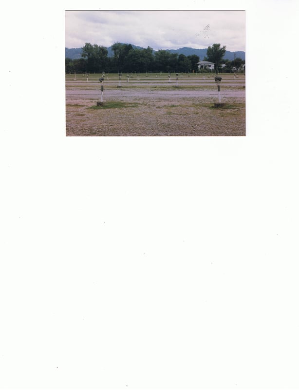 Drive inn parking lot