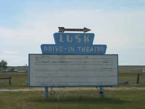 Lusk Drive-In - Marquee